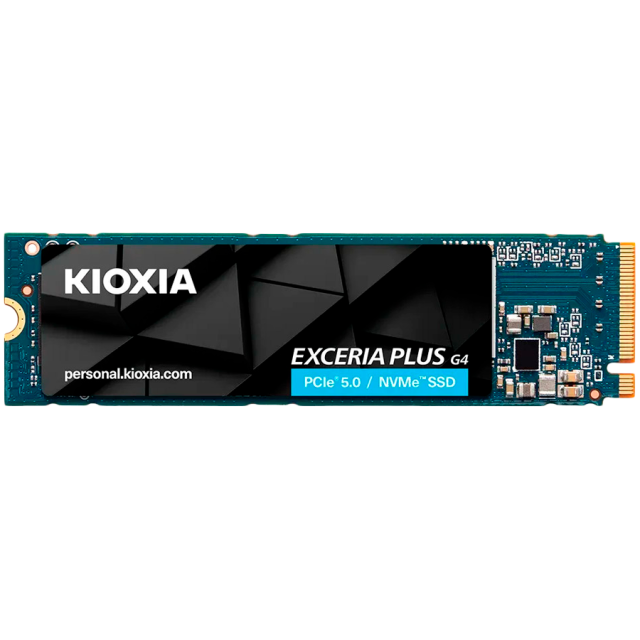 KIOXIA EXCERIA PLUS SSD 1TB, M.2 PCIe Gen 4.0 NVMe, 2280