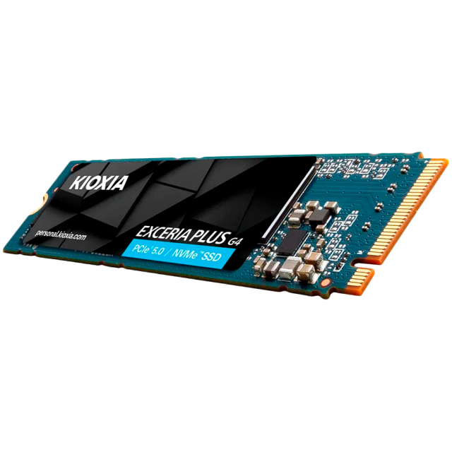 KIOXIA EXCERIA PLUS SSD 1TB, M.2 PCIe Gen 4.0 NVMe, 2280