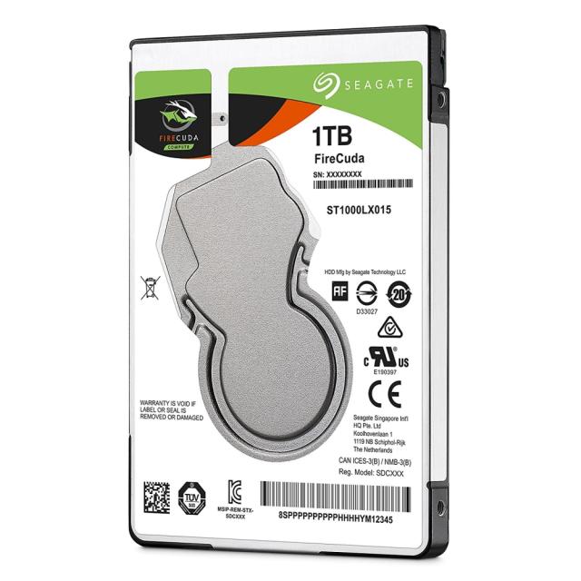 Твърд диск Seagate FireCuda 1TB 5400rpm 128MB SATA3 7mm  HYBRID 2,5"