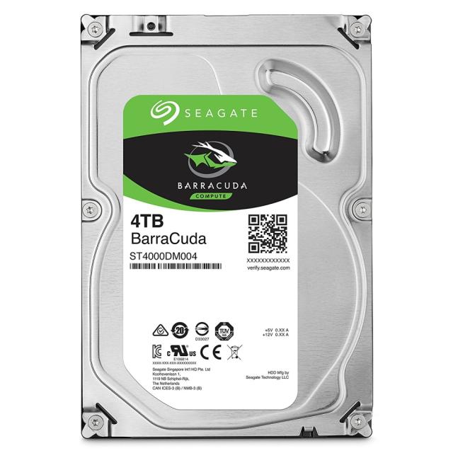 Твърд диск Seagate BarraCuda 4TB 5400rpm 256MB SATA3 3,5" 