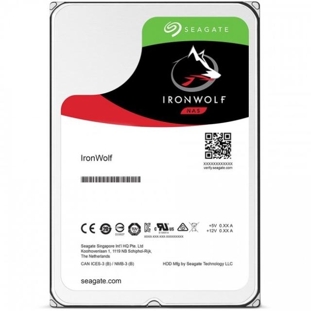 Твърд диск Seagate IronWolf 8TB NAS 7200 256MB  SATA 3.5"