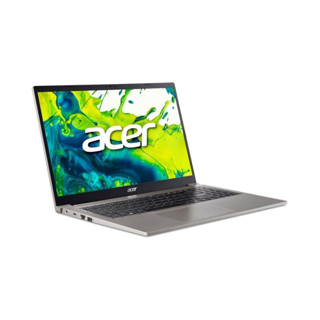 Лаптоп ACER Aspire Lite 15 AL15-33P-359M, Intel Core 3 N355 8C (up to 3.9 GHz, 6MB Cache), 15.6" (39.62 cm) FHD IPS Anti-glare Display, Intel Graphics, 16GB DDR5, 512GB M.2 NVMe SSD, Free DOS