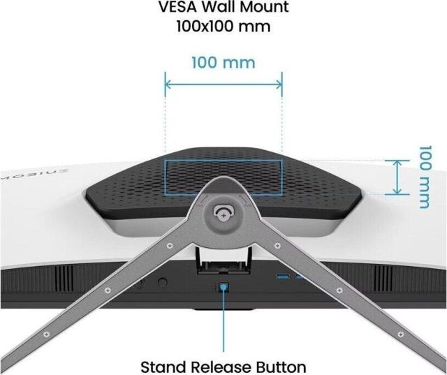 Монитор BenQ EX271, 27" (68.58 cm) FHD IPS Display, 180Hz, 1ms, 400 cd/m2, DisplayPort, HDMI, USB Type-C