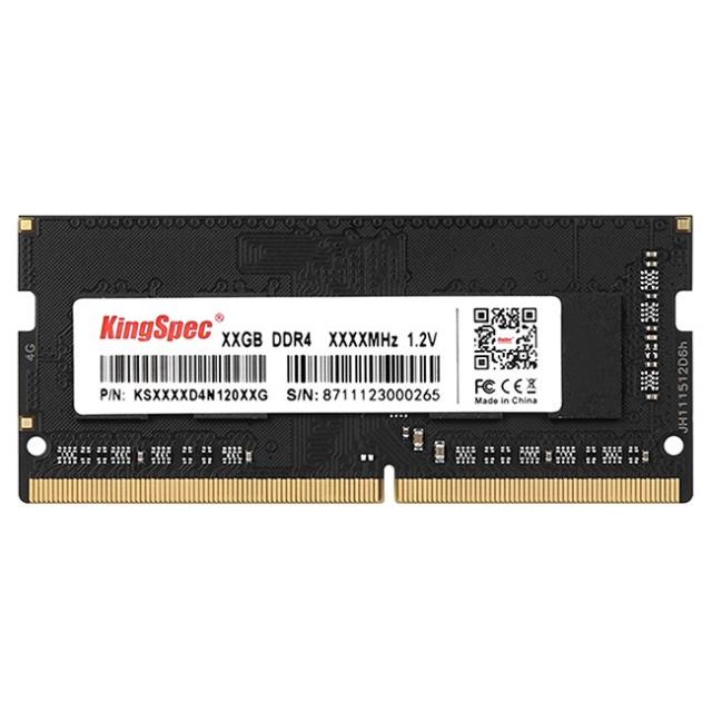 Памет KINGSPEC 32GB 3200MHz DDR4 SODIMM, 1.2 V