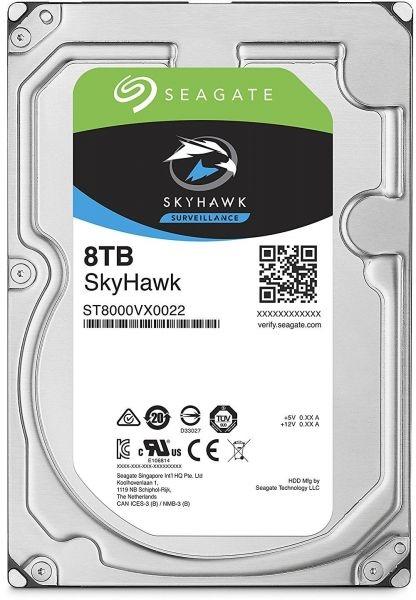 Твърд диск Seagate ST8000VX0022 SkyHawk Surveillance 8TB