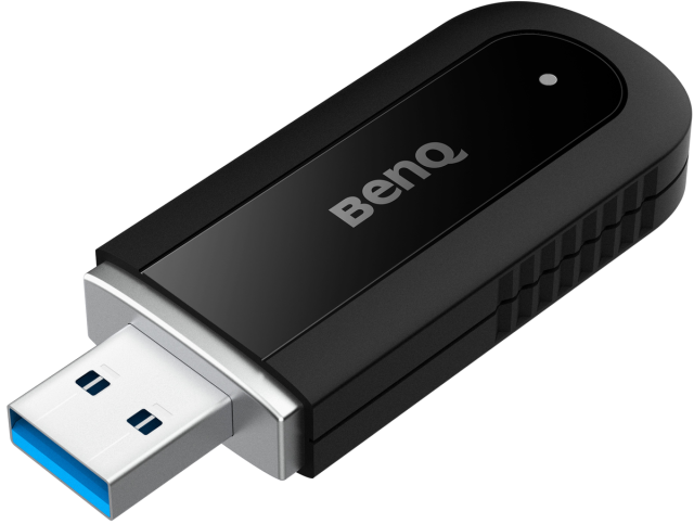 Безжичен донгъл за интерактивен дисплей BenQ, IFE WD02AT BLACK,  WI-FI 6 + BT5.2 WIRELESS DONGLE