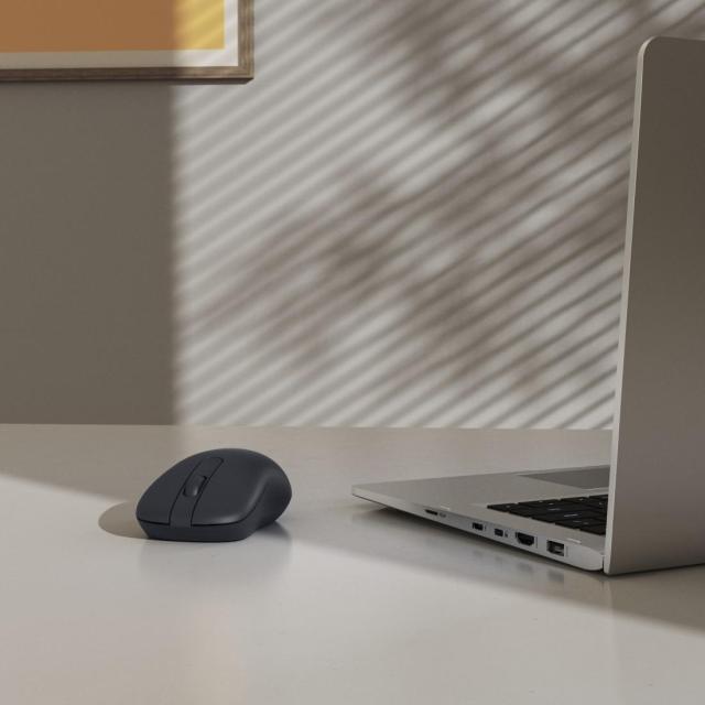 Мишка HAMA WM-100, Wireless, оптична (1200 dpi), 3 бутонна, черна