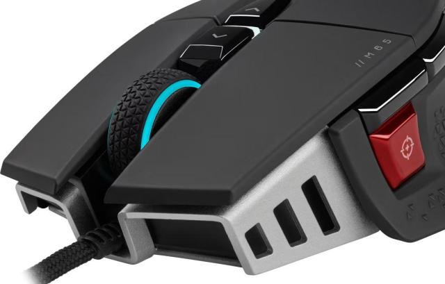 Геймърска мишка Corsair M65 RGB Ultra, Optical (26000 DPI), USB, Black