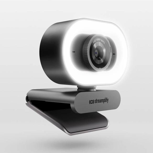 Уеб камера с микрофон Streamplify CAM Plus, Full HD 1080p/60fps, USB 2.0