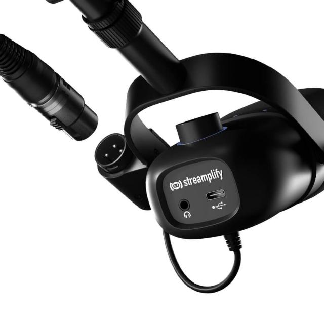 Настолен микрофон Streamplify MIC VOX, USB Type-C, 3.5mm jack, XLR