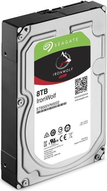 Твърд диск Seagate IronWolf 8TB NAS 7200 256MB Cache SATA 3.5"