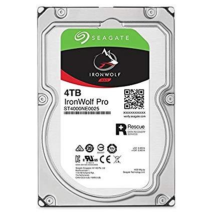 Твърд диск Seagate IronWolf Pro 4TB SATAIII/600, 7200rpm, 128MB cache