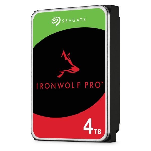 Твърд диск Seagate IronWolf Pro, 3.5", 4TB, 7200rpm, SATA 6Gb/s 256MB cache