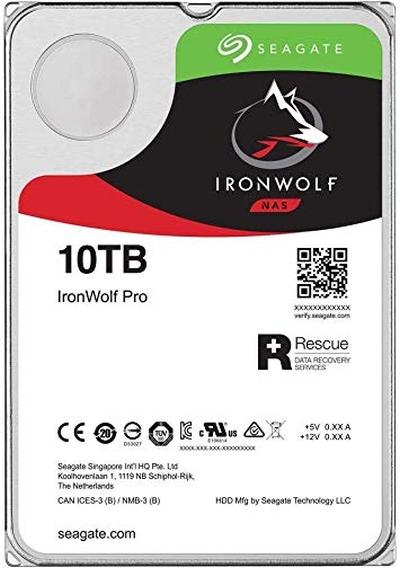 Твърд диск Seagate IronWolf Pro, 3.5'', 10TB, SATA 6Gb/s, 7200RPM, 256MB cache