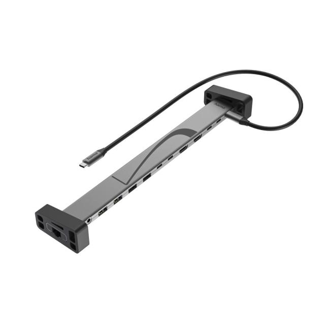 Мултипортов адаптер HAMA "Connect2Office Work" USB-C, 12 порта