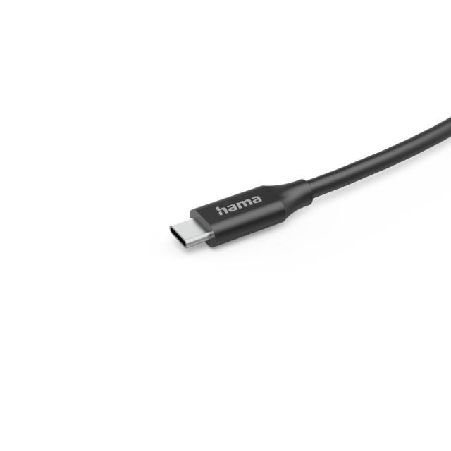 Мултипортов адаптер HAMA USB-C "Connect2Office Black", 9 порта, 2x HDMI™, USB-A, USB-C, LAN