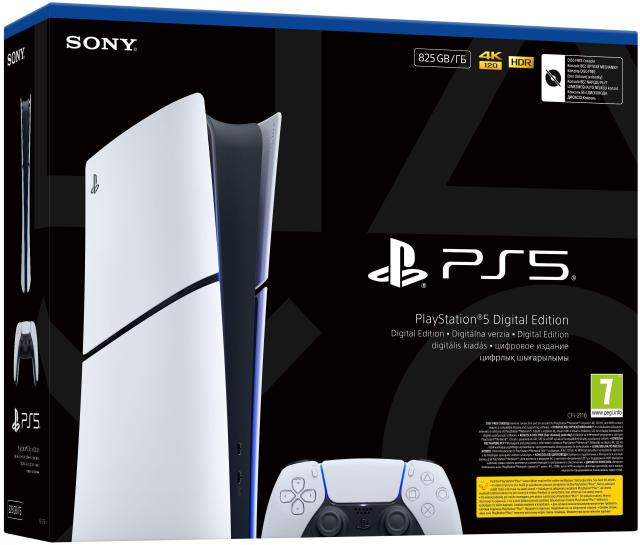 Конзола PlayStation 5 (Slim) - Digital Edition