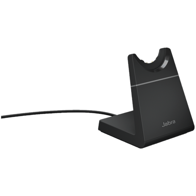 Слушалки Jabra Evolve2 65 стерео слушалки + стойка, UC, Link380 USB-C