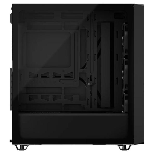 Кутия Corsair 3200D RS, Black, Mid-Tower, 1x USB Type-C, 1x USB 2.0, Mini-ITX, MicroATX, ATX