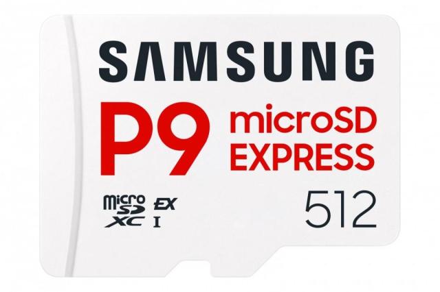 Карта памет Samsung microSDXC, 512GB P9 Express, UHS-I, U3, V30, A1