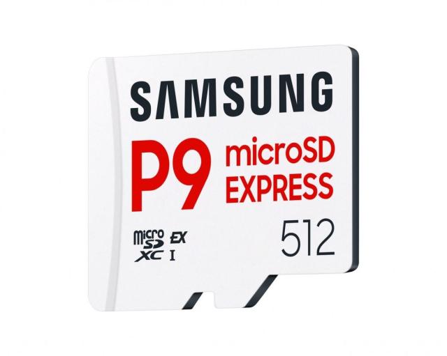 Карта памет Samsung microSDXC, 512GB P9 Express, UHS-I, U3, V30, A1