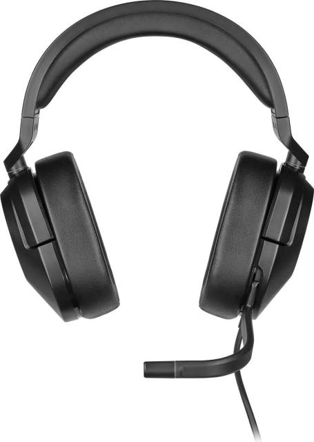 Слушалки с микрофон Corsair HS55 Carbon, 3.5mm, Black