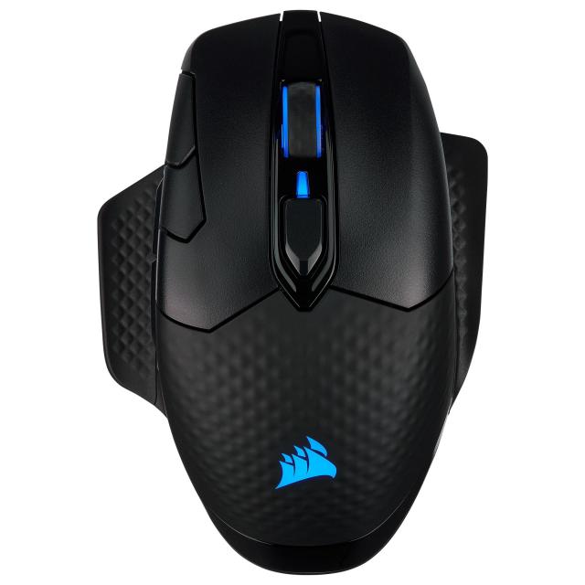 Геймърскa мишка Corsair DARK CORE RGB PRO, Bluetooth/Wireless