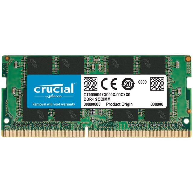 Памет Crucial 16GB DDR4 3200MHz, SODIMM, CL22, 1.2V