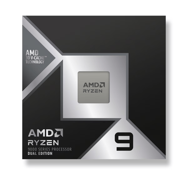 Процесор AMD RYZEN 9 9950X3D2 Dual Edition 16C ( 4.3/5.6 GHz, 192MB Cache), 200W, AM5, BOX, без охлаждане