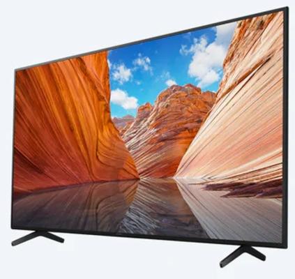Телевизор Sony KD-43X81J 43" 4K HDR TV BRAVIA , Direct LED, Processor X1, Triluminos PRO, XR 400Hz, X-Balanced Speaker, Dolby Atmos, DVB-C / DVB-T/T2 / DVB-S/S2, USB, Android TV, Google TV, Voice remote RMF-TX520E, Black