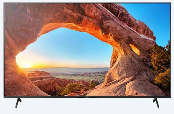 Телевизор Sony KD-55X85J 55" 4K HDR TV BRAVIA , Direct LED, Processor X1, Triluminos PRO, XR 800Hz, X-Balanced Speaker, Dolby Atmos, DVB-C / DVB-T/T2 / DVB-S/S2, USB, Android TV, Google TV, Voice remote RMF-TX520E, Black