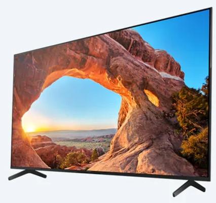 Телевизор Sony KD-65X85J 65" 4K HDR TV BRAVIA , Direct LED, Processor X1, Triluminos PRO, XR 800Hz, X-Balanced Speaker, Dolby Atmos, DVB-C / DVB-T/T2 / DVB-S/S2, USB, Android TV, Google TV, Voice remote RMF-TX520E, Black