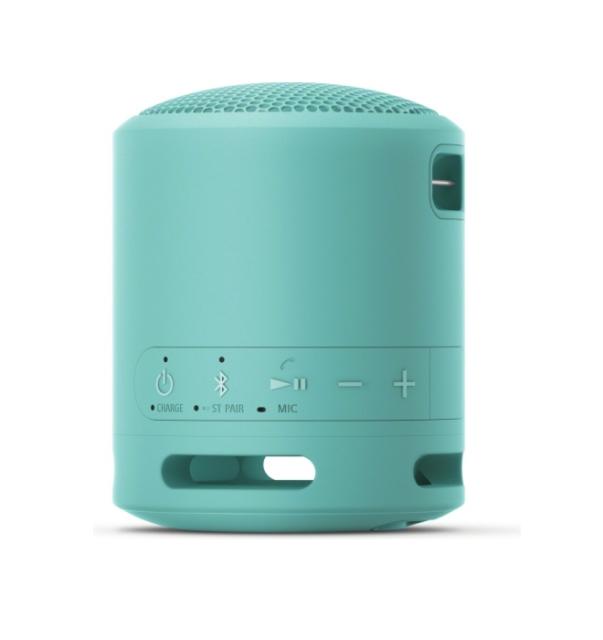 Тонколона Sony SRS-XB13, Bluetooth, USB Type C, IP67, Син