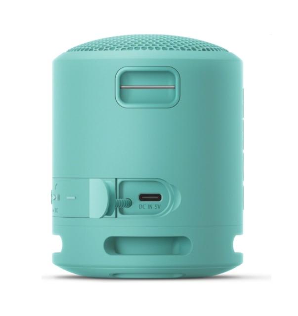 Тонколона Sony SRS-XB13, Bluetooth, USB Type C, IP67, Син