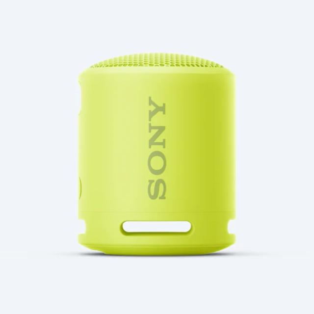 Тонколона Sony SRS-XB13, Bluetooth, USB Type C, IP67, Жълт