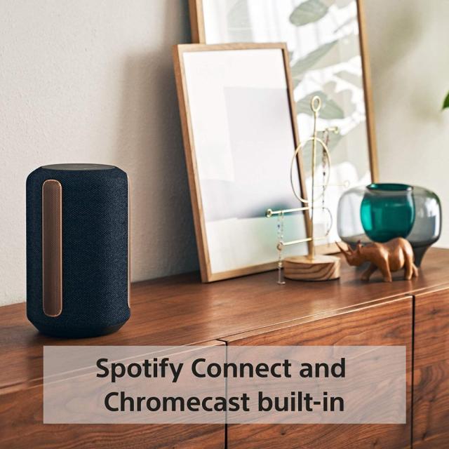 Тонколона Sony SRS-RA3000, Bluetooth / WiFi, 360 REALITY AUDIO, Черно
