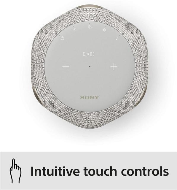 Тонколона Sony SRS-RA3000, Bluetooth / WiFi, 360 REALITY AUDIO, Сив