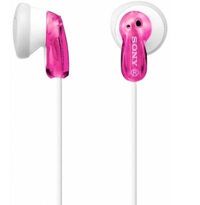 Слушалки Sony Headset MDR-E9LP, Розови