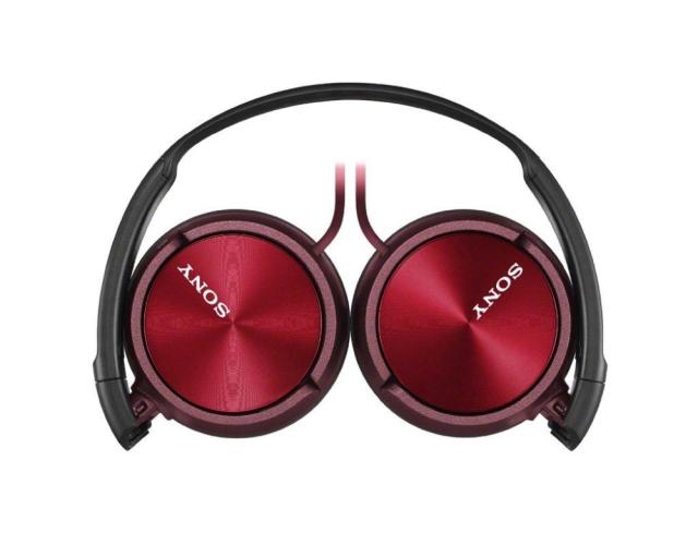 Слушалки Sony  Headset MDR-ZX310, Червени