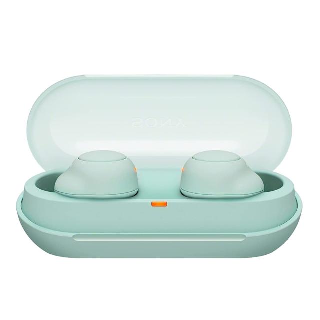 Слушалки Sony WF-C500, микрофон, Bluetooth, тип "тапи", IPX4, Зелени