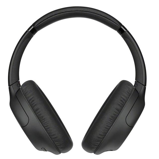 Слушалки Sony WH-CH710N, безжични, Bluetooth/NFC, микрофон, Черни