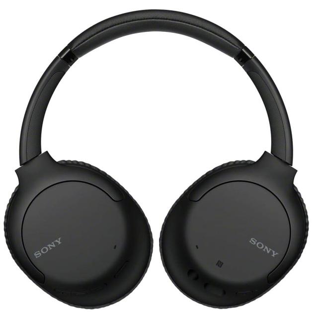 Слушалки Sony WH-CH710N, безжични, Bluetooth/NFC, микрофон, Черни