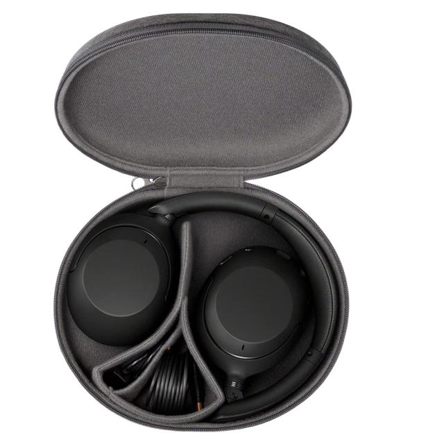 Слушалки Sony WH-XB910N, безжични, Bluetooth, микрофон, шумопотискане, Черни