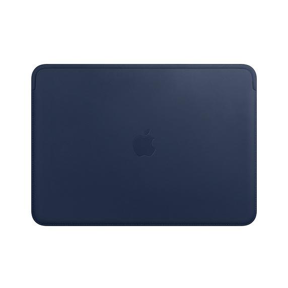 Калъф Apple Leather Sleeve for 13-inch MacBook Pro - Midnight Blue