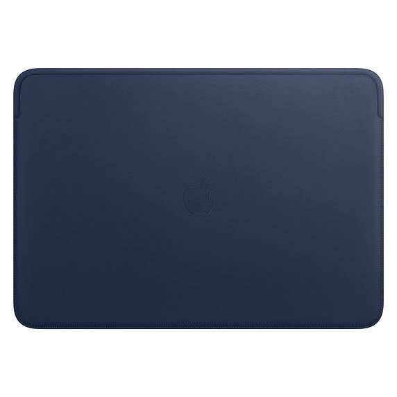 Калъф Apple Leather Sleeve for 16-inch MacBook Pro - Midnight Blue