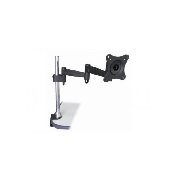Стойка Sunne 10"-24", Desk Bracket, Tilt&Swivel - 15°&180°, max 15kg, Pivot 360°, max VESA 75-100x75-100, height adjustable up to 400 mm, screen to holder - 447 mm