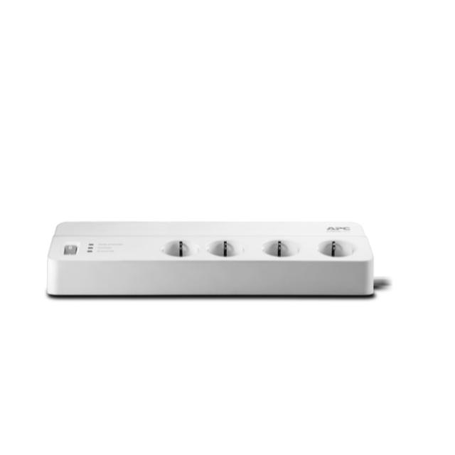 Разклонител APC Essential SurgeArrest 8, 8 гнезда, Бутон вкл/изкл, 230V, 1.8m