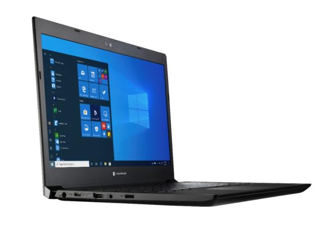Лаптоп Dynabook Toshiba Tecra A30-G-10N, Intel Core i5-10210U (6M Cache, up to 4.20 GHz), 13.3"(1920x1080) AG, 8GB (1x8GB) 2666MHz DDR4, 256GB SSD PCIe M.2, shared graphics, HD Cam, BT, Intel 11ax+acagn, Dark Blue, Win 10 Pro