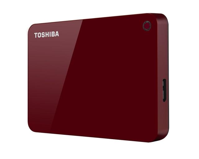 Твърд диск Toshiba ext. drive 2.5" Canvio Advance 1TB red