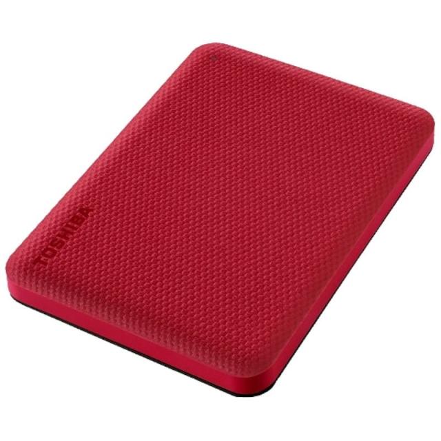 Външен диск Toshiba ext. drive 2.5" Canvio Advance (V10) 4TB Red, HDTCA40ER3CA